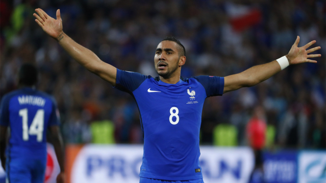 Aksi Dimitri Payet mencuri perhatian dalam dua laga terakhir prancis