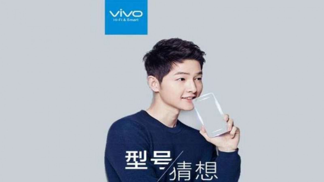 Song Joong Ki dalam iklan produk terbaru Vivo