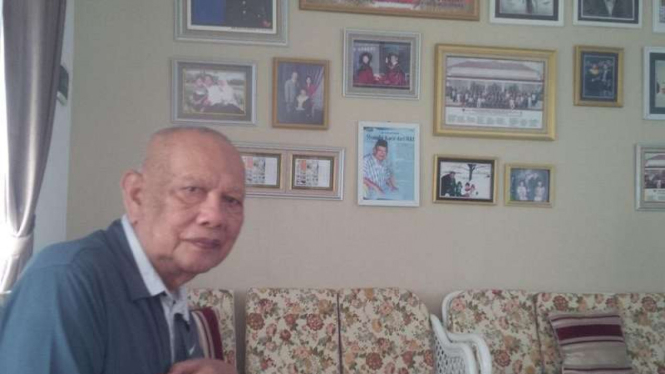 Muhammad Saleh (77), ayah Komjen Tito Karnavian.