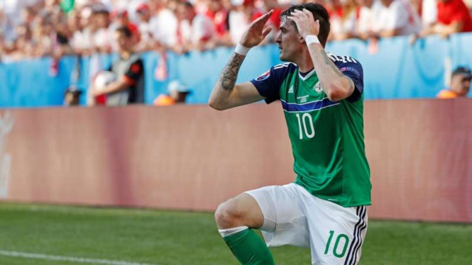 Penyerang Timnas Irlandia Utara, Kyle Lafferty