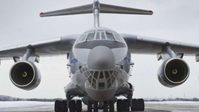 Pesawat angkut Rusia, Il-76.