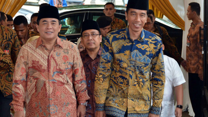 Presiden RI Joko Widodo dan Ketua DPR RI Ade Komarudin 