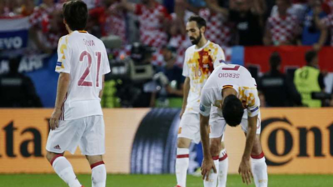 Spanyol akan menghadapi Italia di babak 16 besar