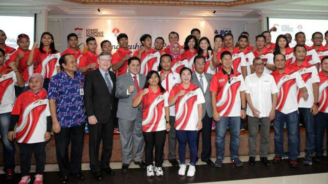 Kontingen Indonesia menuju Olimpiade 2016