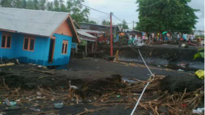 Pasca banjir di Tobelo, Halmahera Utara