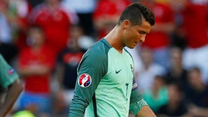 Kapten Portugal, Cristiano Ronaldo,  di Piala Eropa 2016
