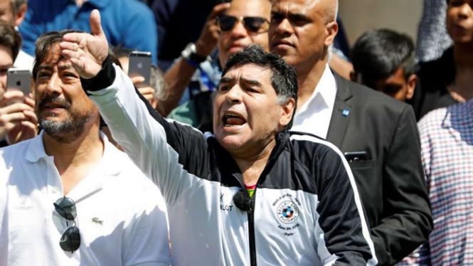 Legenda Timnas Argentina, Diego Maradona.