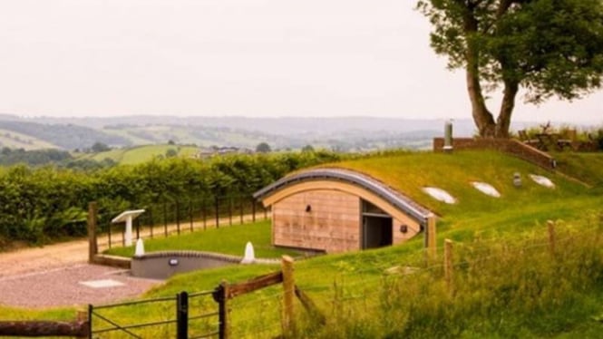 Bunker di Welsh Monmouthshire