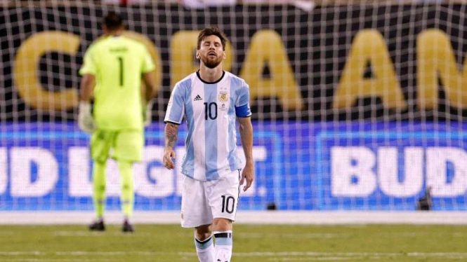 Lionel Messi, di final Copa America Centenario