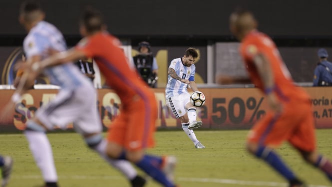 Argentina dikalahkan Chile dalam final copa america