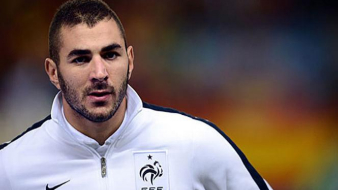 Striker Prancis, Karim Benzema.