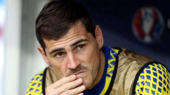 Kiper Spanyol Iker Casillas