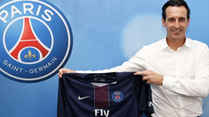 Pelatih baru Paris Saint-Germain, Unai Emery.
