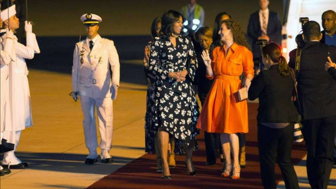 Michelle Obama berkunjung ke Maroko