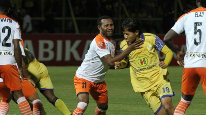 Barito Putera kontra Perseru Serui