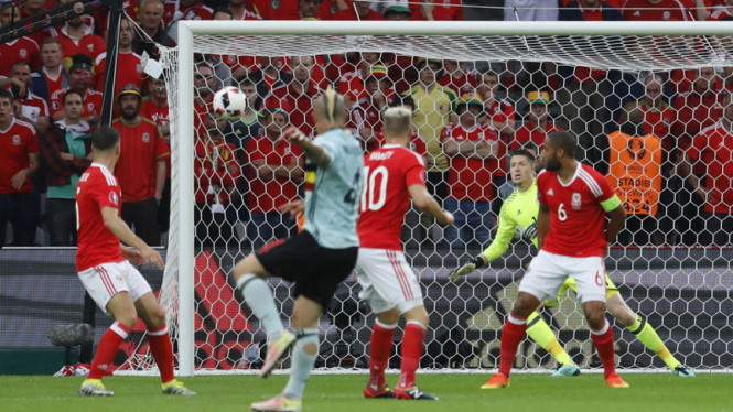 Wales kalahkan Belgia 3-1 di perempat final Piala Eropa 2016