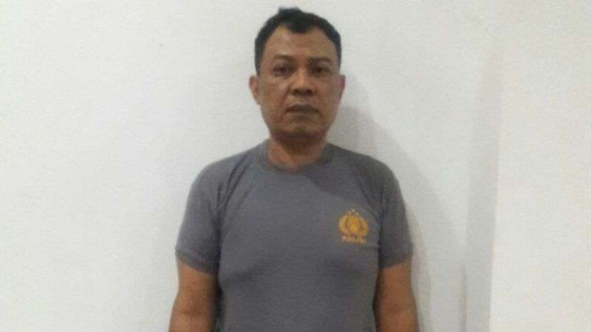 IM Sugiharto alias Anton, tersangka yang mengaku Polisi berpangkat Kombes.