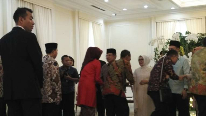 Acara open house Wakil Presiden Jusuf Kalla (JK)