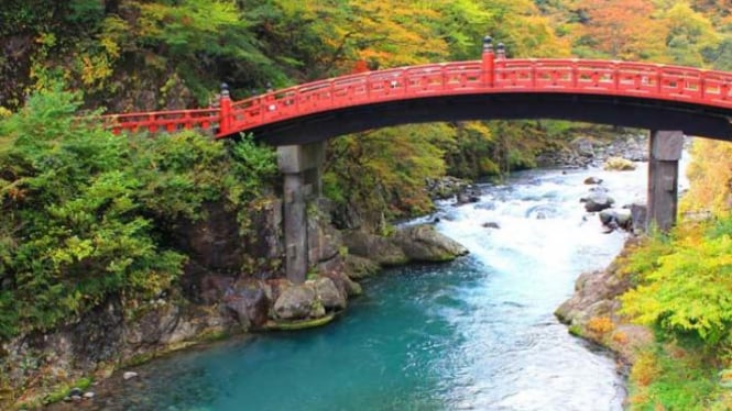Salah satu wisata populer di Jepang, Nikko.