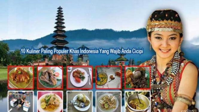 Sepuluh Kuliner Paling Populer Di Indonesia