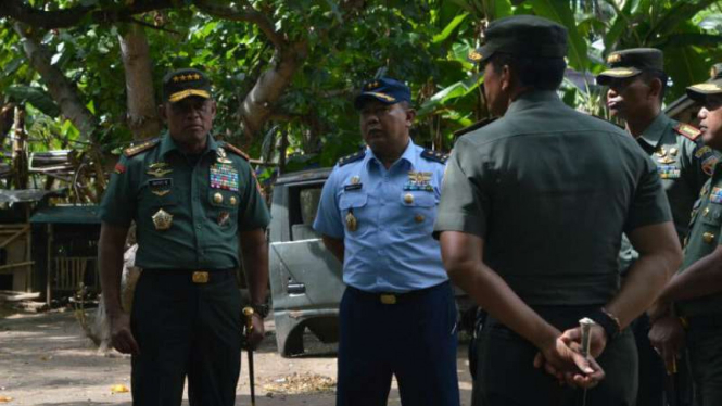 Panglima TNI Jenderal Gatot Nurmantyo di Sekolah Calon Tamtama A Rindam IX