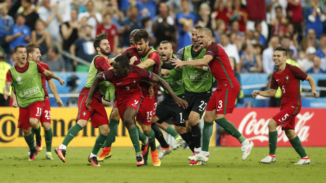 Gol tunggal Eder bawa Portugal Juara Piala Eropa 2016