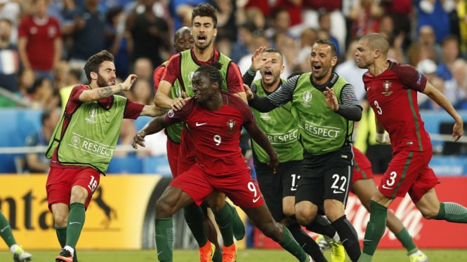 Gol tunggal Eder bawa Portugal Juara Piala Eropa 2016