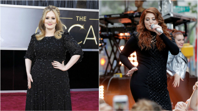 Adele dan Meghan Trainor