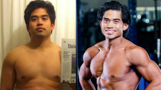 Obesitas, Pria Ini Susut 22 Kilogram dalam 12 Minggu