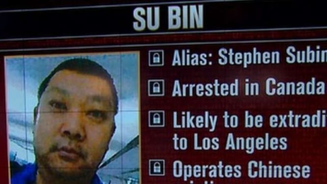 Su Bin, pengusaha yang meretas teknologi militer AS.