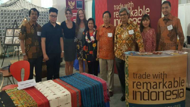 Pameran produk-produk Indonesia di Hawaii, AS. 