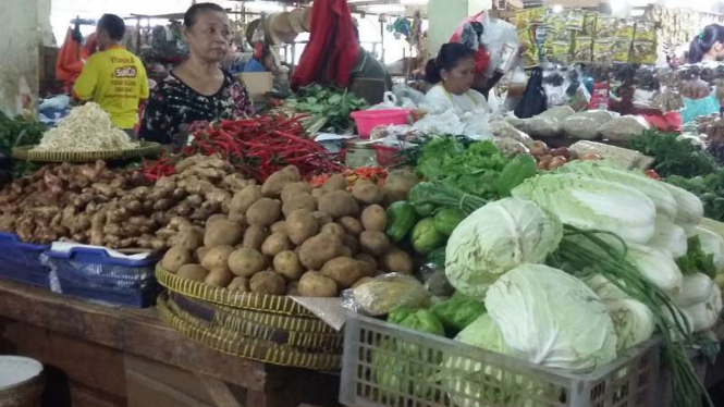 Suasana di Pasar Minggu, Jakarta Selatan