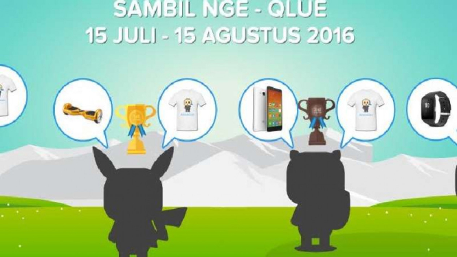 Aplikasi Qlue selenggarakan kompetisi cari Pokemon
