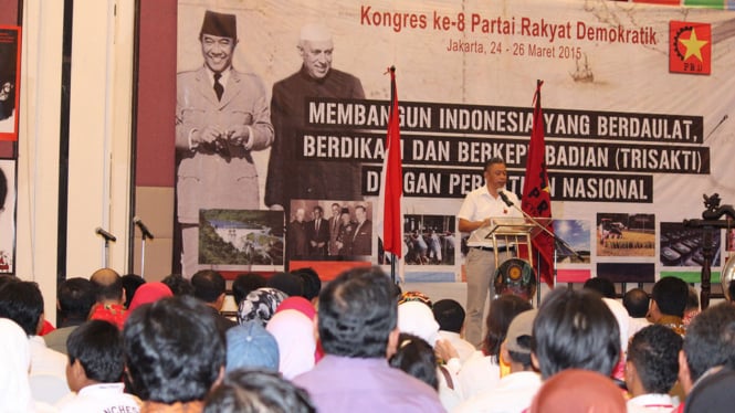 Kongres PRD ke-8 di Jakarta pada Maret 2015. Foto: Dokumentasi PRD