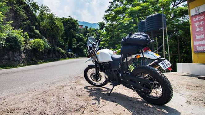 Royal Enfield Himalayan Odyssey.