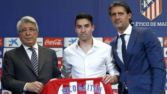 Gelandang anyar Atletico Madrid, Nicolas Gaitan