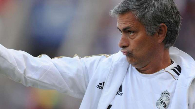 Jose Mourinho, saat melatih Real Madrid
