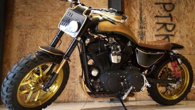 Modifikasi Harley Davidson Sportster 203