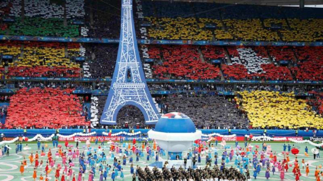 Suasana Upacara Pembukaan Piala Eropa 2016