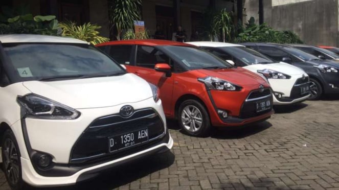 All New Toyota Sienta di Bandung.