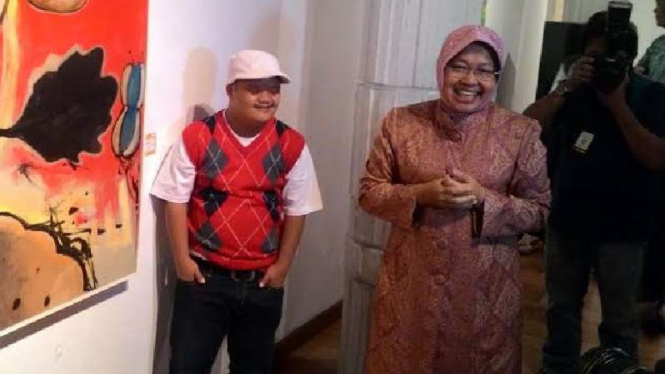 Wali Kota Surabaya Tri Rismaharini alias Risma, Kamis 21 Juli 2016.