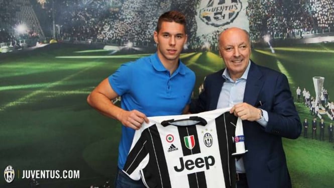 Marko Pjaca dan Beppe Marotta