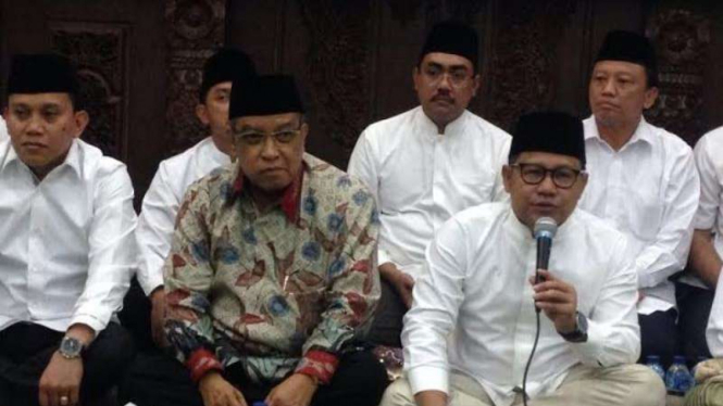 Muhaimin Iskandar dalam sebuah acara di kantor DPP PKB,  Jumat, 22 Juli 2016.