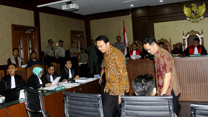 Ahok Bersaksi Tentang Reklamasi di Tipikor