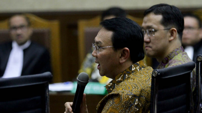 Ahok Bersaksi Tentang Reklamasi di Tipikor