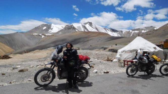 Perjalanan VIVA.co.id riding jelajah Himalaya.