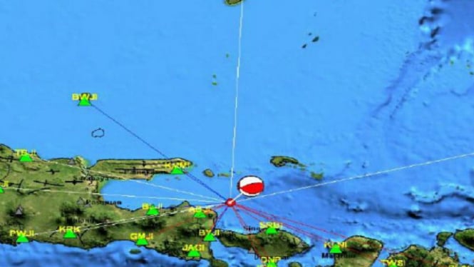 Gempa bumi di Bali