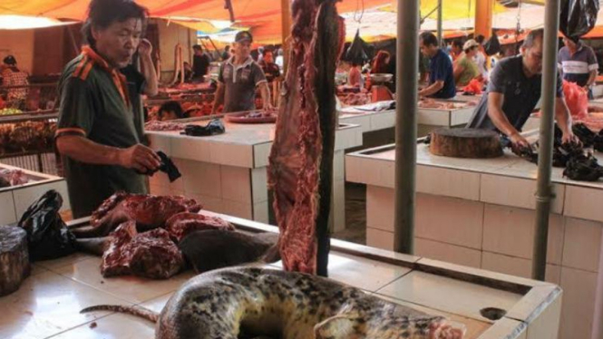 Cek Harga Daging Piton hingga Tikus di Pasar Ekstrem Ini