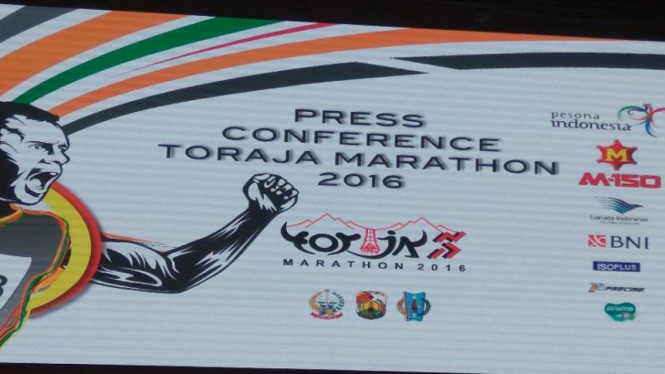 Press conference Toraja Marathon 2016.