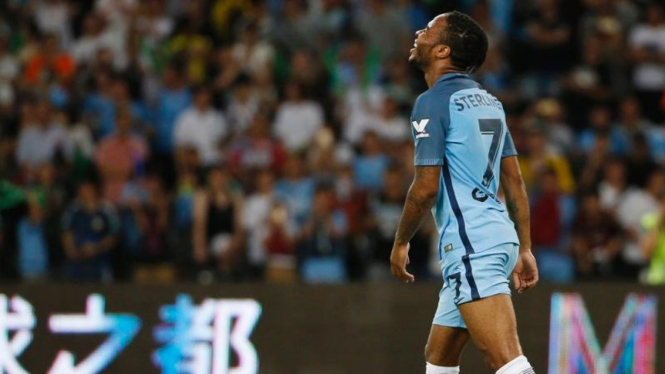 Bintang Manchester City, Raheem Sterling.